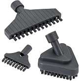 Wagner Spraytech 3-Piece Steamer Brush Attachment Kit for Cleaning | Includes small and large grout brushes plus a soft triangle brush for 905e, 915e and 925e steamers.