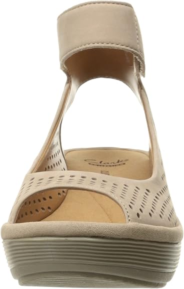 clarks reedly salene womens wedge sandals