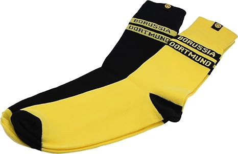 Borussia Dortmund Socken 2er-Pack, Gr. 39-42