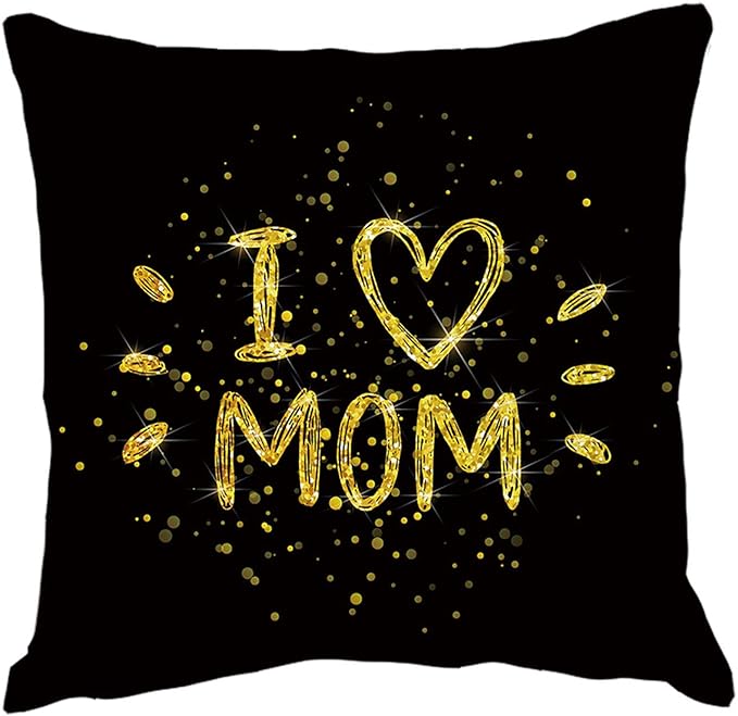 Mother's Day Pillow Case Throw Cushion Cover Home Decorative Pillow