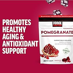 Force Factor Pomegranate Soft Chews for Healthy