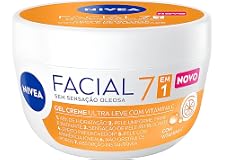 Nivea Gel Creme Facial Hidratante Ultra Leve Vitamina C 100g | 7 em 1