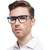 MARE AZZURO Bifocal Reading Glasses Men Blue Light Blocking Readers 1.0 1.25 1.5 1.75 2.0 2.25 2.5 2.75 3.0 3.5
