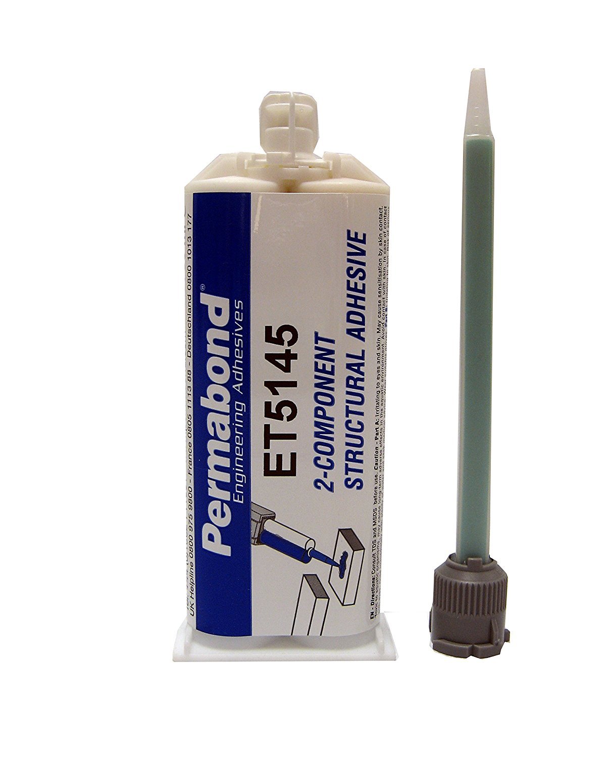 Permabond ET5145 Structural Adhesive, 50 mL (Pack of 10