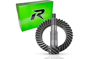 REVOLUTION GEAR & AXLE Revolution Gear D44 JK Rear 4.10 Ratio Ring and Pinion Gear Set - Fits Dana 44 Rear Differential - Compatible with 2007-2018 Jeep Wrangler JK (Sport, Sahara & Rubicon) - Heavy-Duty Steel for Off-Road