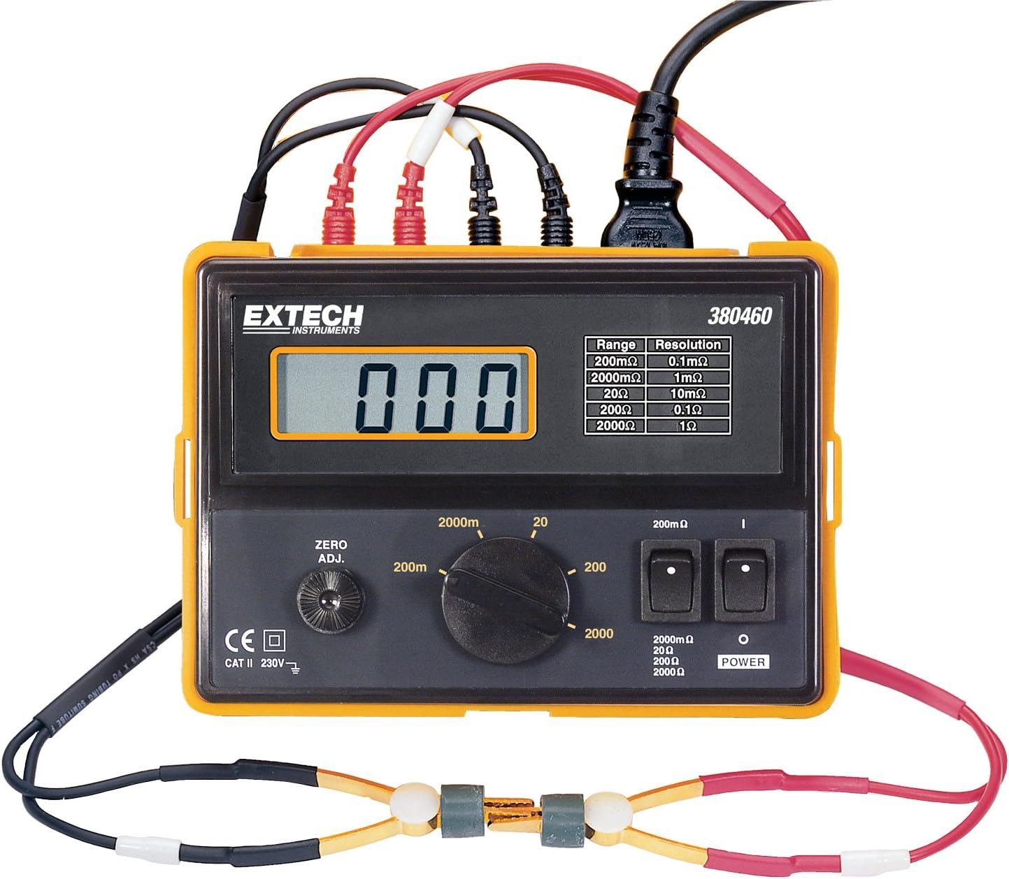 Milliohm meter low resistance tester ohmmeter measuring resistance