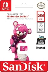 SanDisk 256GB microSDXC Nintendo Switch Card UHS-I Class 10 U3 100MB/s view 7