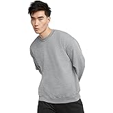 Hanes mens Ultimate Sweatshirt, Heavyweight Fleece Sweatshirt, Crewneck Pullover for Men