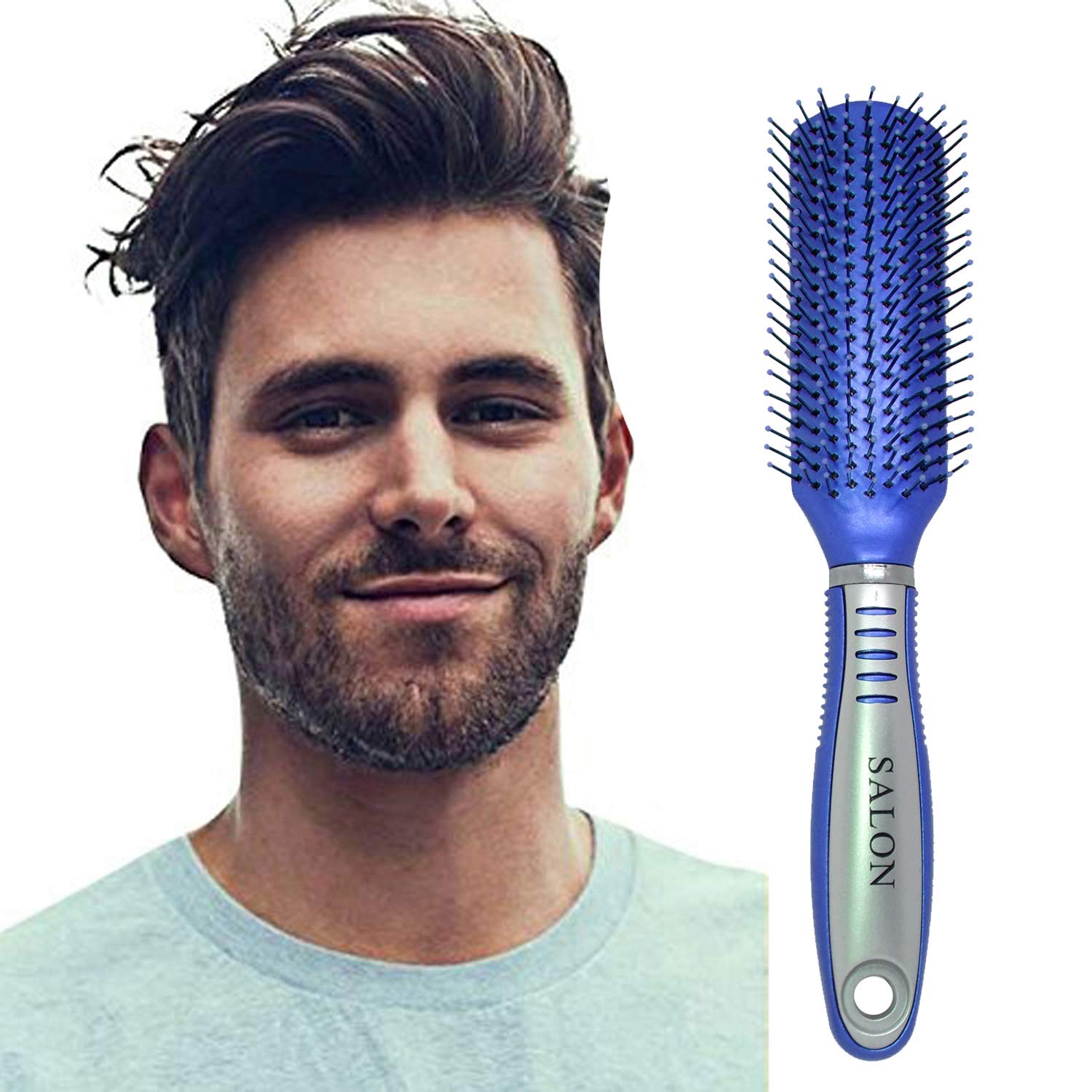 Buy Wizme Professional Flat Hair Brush For Men And Women Hair