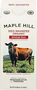 Maple Hill Creamery Organic Whole Milk, 64 fz