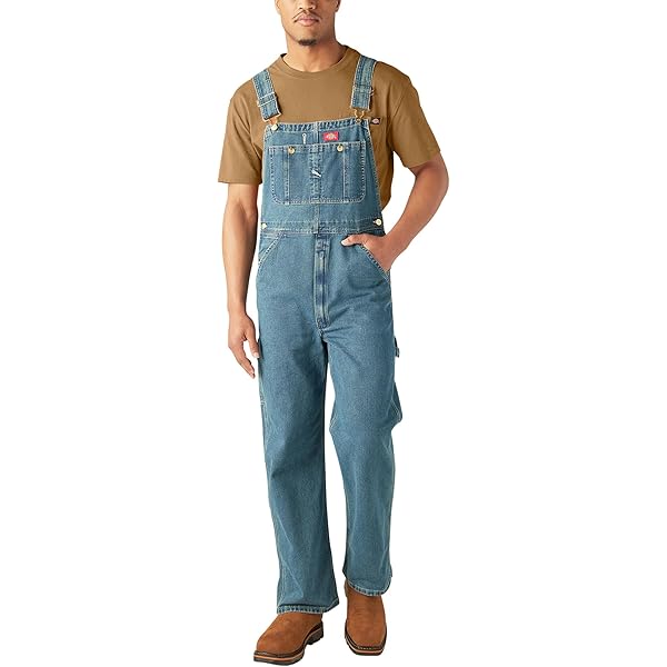 Amazon.com: Skylinewears Men's Denim Bib Overall Heavy-Duty