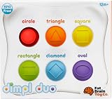 Fat Brain Toys Dimpl Duo Early Learning Sensory Toy for Babies & Toddlers view 9