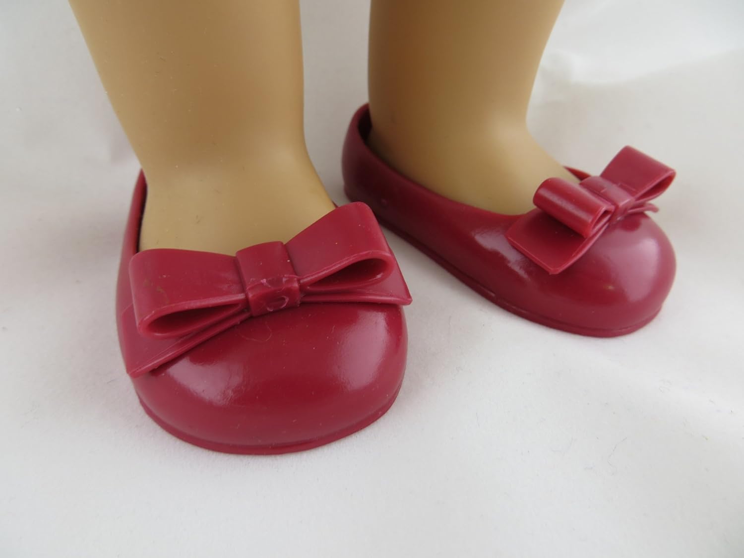 cute red flats