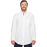 Nautica Men's Long Sleeve Button Down Solid Oxford Shirt