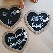 Memotafel Küche Herz Wandtafel Kreide Küchen-tafel Landhaus Kreidetafel