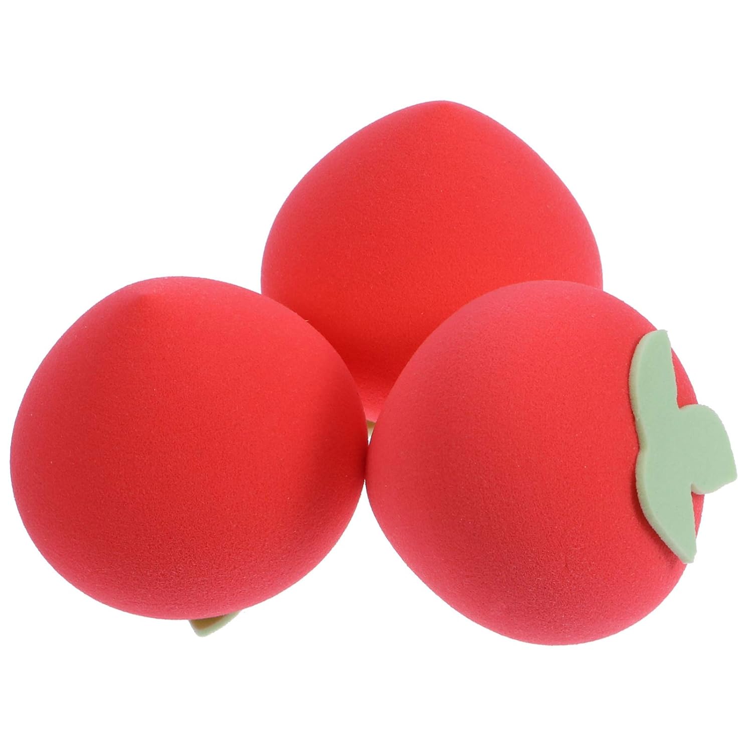 Lurrose 3pcs Makeup Sponge Set Cute Fruit Shaped