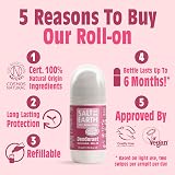 Salt Of The Earth Fresh Strawberry Natural Refillable Roll On Deodorant 75ml view 2