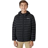 Eddie Bauer Boys' Jacket - CirrusLite Weather Resistant Down Coat for Boys - Insulated Quilted Bubble Puffer (3-20)