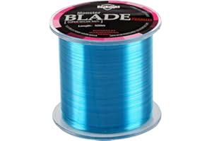 SeaKnight Blade Monofilament Fishing Line, 547Yds/ 1094Yds Japanese Material, High-Abrasion Resistance, Low-Ductility and Memory, Nylon Monofilament Line, for Fresh and Salt Water 2-35LB
