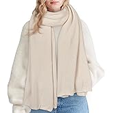 Womens Winter Scarf Long Soft Chunky Scarves Warm Blanket Oversized Shawl Wraps