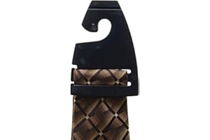 NAHANCO TC Plastic Tie Hanger, Black (Bulk Pack of 500)