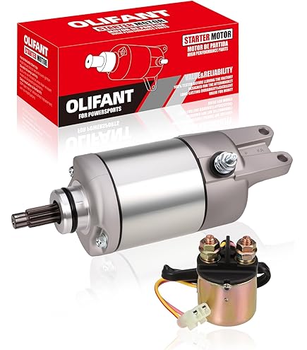 thumbnail image 2 of Soarider Starter Motor Kit For Honda Foreman 500 TRX500 2012-2019 - Includes Relay & Switch 2 of 3