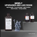 ELEGOO ABS-Like 3D Printer Resin 3.0 Beige 1000g 405nm UV LCD DLP High Toughness view 4