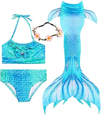 mermaid bathing suit amazon