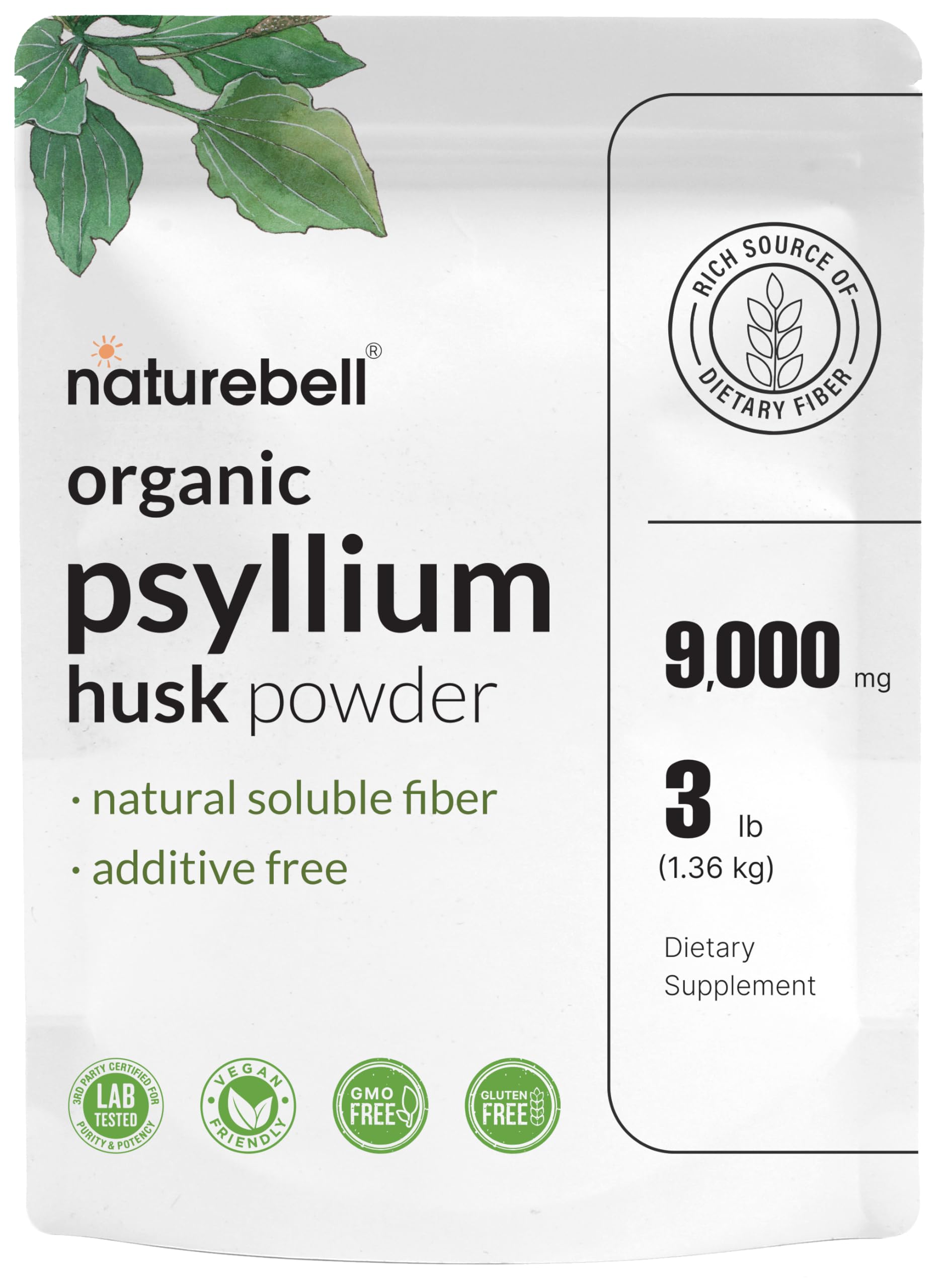Organic Psyllium Husk Powder