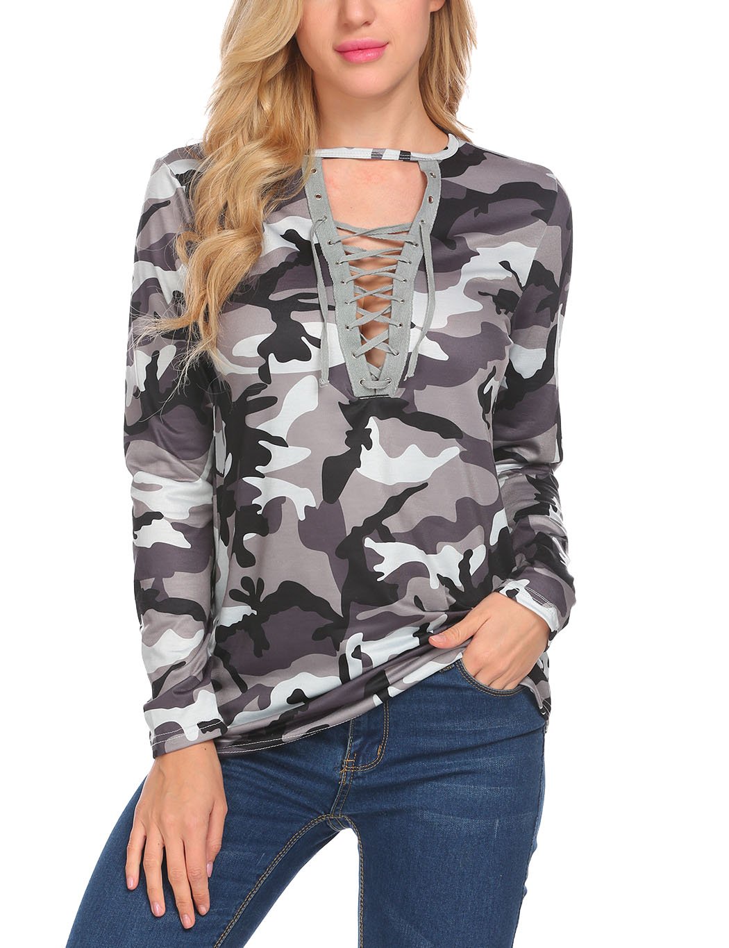 Casual Shirt Blouse Tops 