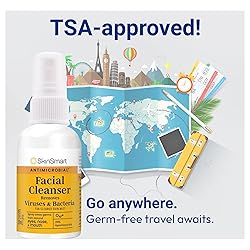 SkinSmart Facial Cleanser Spray to Remove Viruses