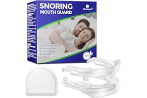 Adjustable Anti Snoring Mouth Guard: Professional Snoring Solution for Men & Women - Mandibular Advancement Device Night Guar