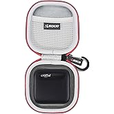 RLSOCO Hard Case for Crucial X9/X9 Pro/X10/X10 Pro/X6 Portable SSD,8TB/6TB/4TB/2TB/1TB/500GB External Solid State Drive