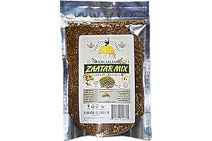 JULIAN'S VALLEYS Jerusalem Zaatar Spice Mix by Julian’s Valleys | Made with Natural Herbs and Pure Sumac | 8OZ | Zataar seasoning | No Preservatives/No Citric Acid - (Za'atar/zatar/zahtar/zahatar)