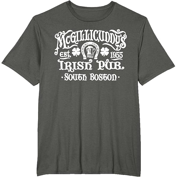 T-shirt Mickey Finn's Pub – Toledo Ohio, Irish Bar, Taille S, Noir, Gildan