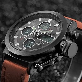 mikachi analogue digital watch