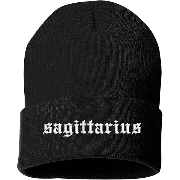 DSY Lifestyle Gothic Cross Unisex Beanie Hat - Gothic Cross