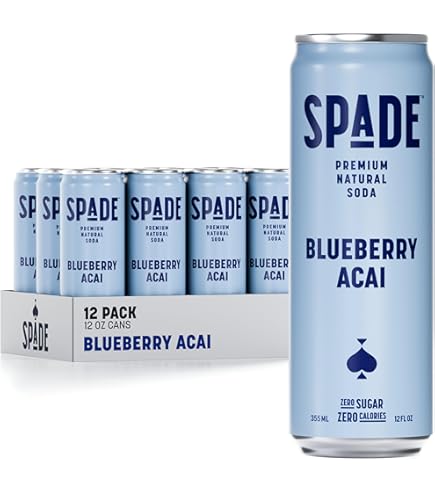 Amazon.com : Spade Soda Guava 12 Pack, Premium All-Natural, No