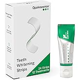 Opalescence Go Teeth Whitening Strips (12 Treatments) Hydrogen Peroxide Formula – Enamel Safe – Slip Free – Sensitivity Free – Includes Small Sample Size 1 oz Original Whitening Toothpaste - 6050-402