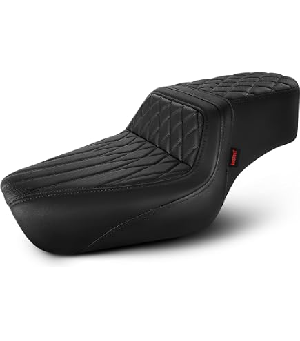 Amazon.com: Saddlemen Step-Up Tuck-n-Roll/Lattice Stitch Black