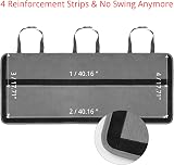 SURDOCA Hanging Car Boot Organiser XL Grey 600D Oxford Storage Bag view 8