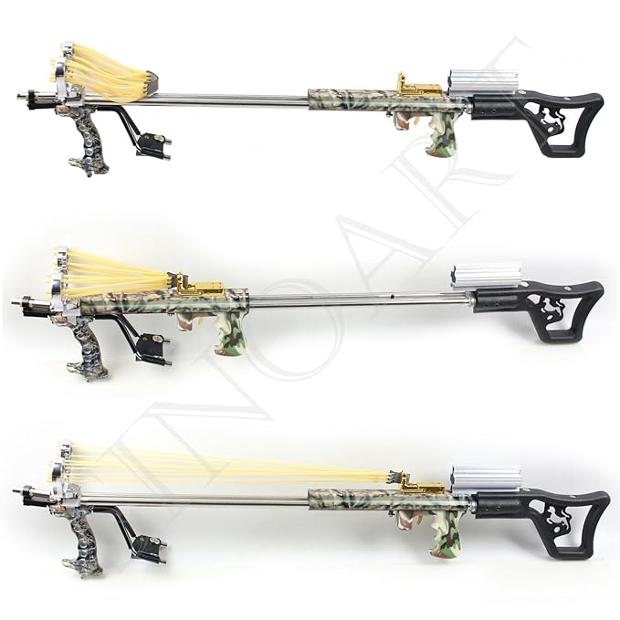 SinoArt Powerful Compound Slingshot High Velocity Catapult Slingshot