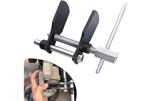 Yumfugu Brake Caliper Compression Tool, Disc Brake Pad Installation Spreader, Caliper Piston Spreader Tool for Brake Pad Replacement, Universal for Most Cars Repair Accessories (Black)