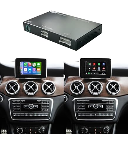 Ninetom 12,3 inch autoradio, CarPlay/Android Auto/Mirrorlink/GPS voor 2015-2018 Mercedes Benz V-klasse W447 met NTG 5.0/5.1/5.2, navigatie voor auto, geïntegreerde DSP