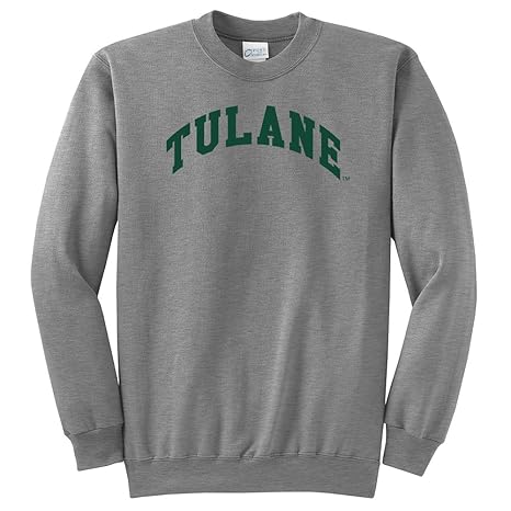 tulane crew neck sweatshirt