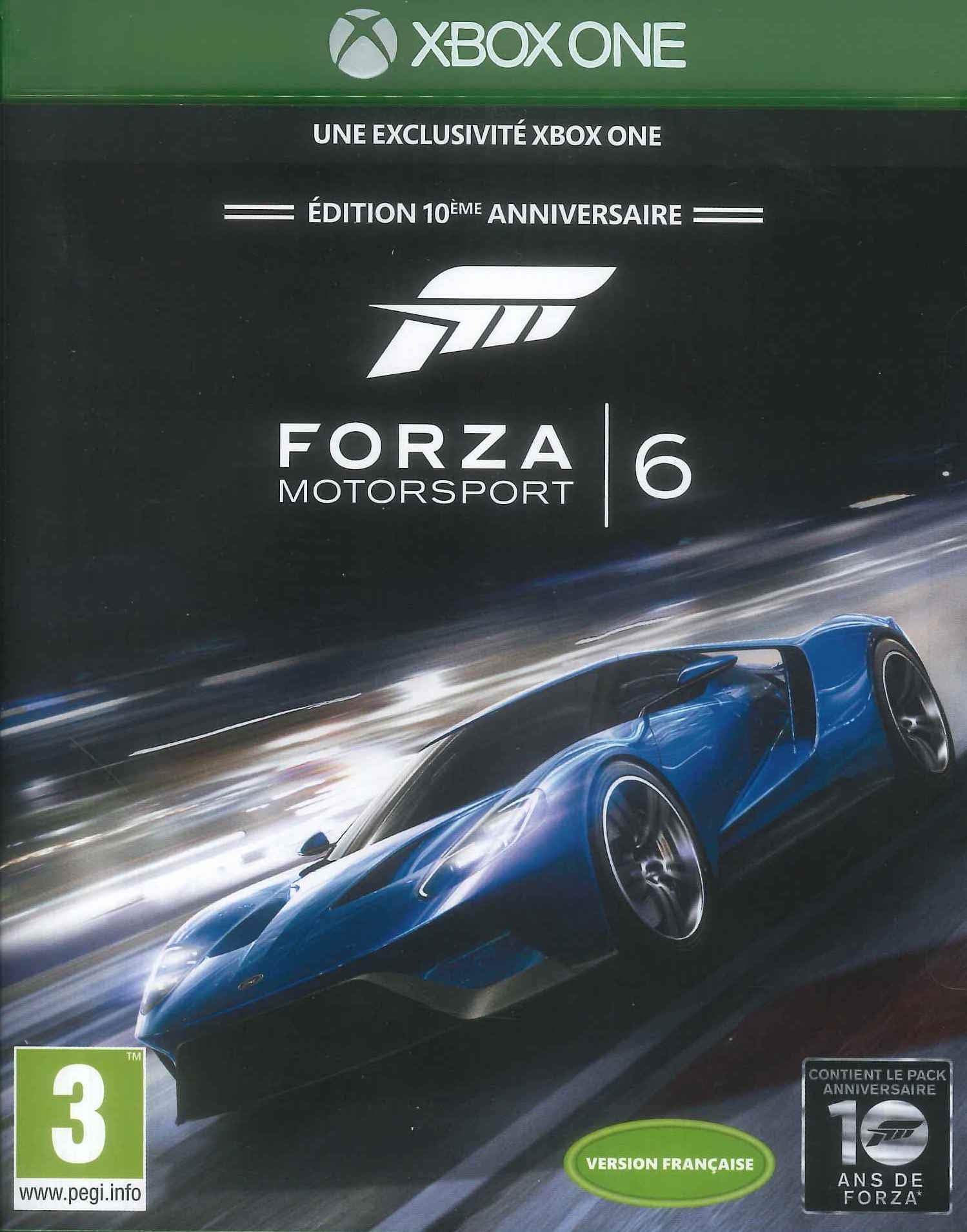 Forza Motorsport 6 - édition day one