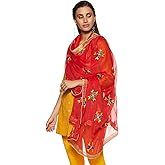 Weavers Villa Women's Indian Handicraft Ethnic Dupatta Embroided Dupatta Chunni/Stole/Scarf