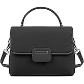 MFFOR Genuine Leather Crossbody Bags for Women, Top Handle Bag Satchel Handbags, Shoulder Purse with 2 Adjustable Straps