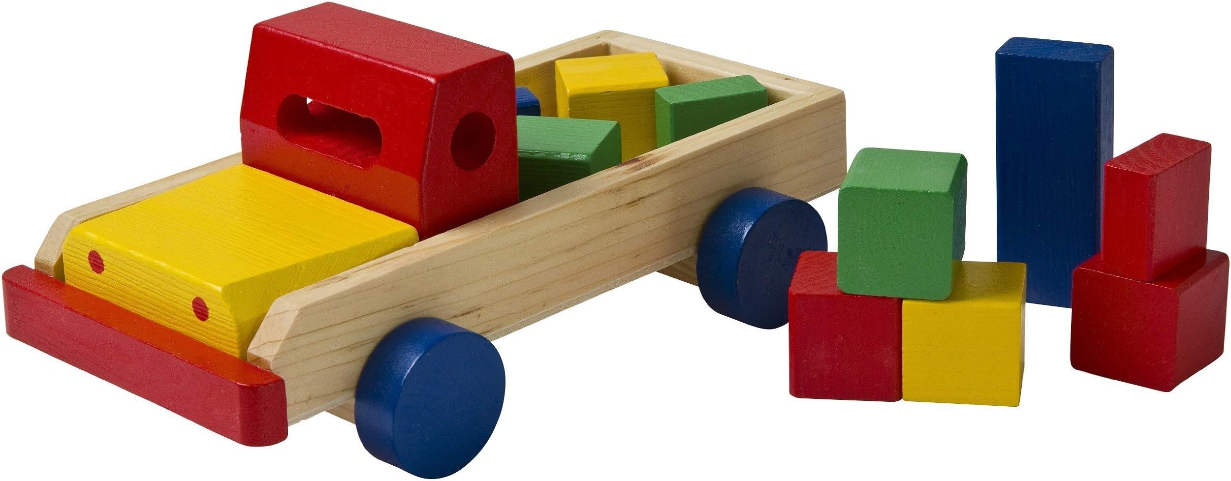 Marionette 13Pcs Wooden Truck Set