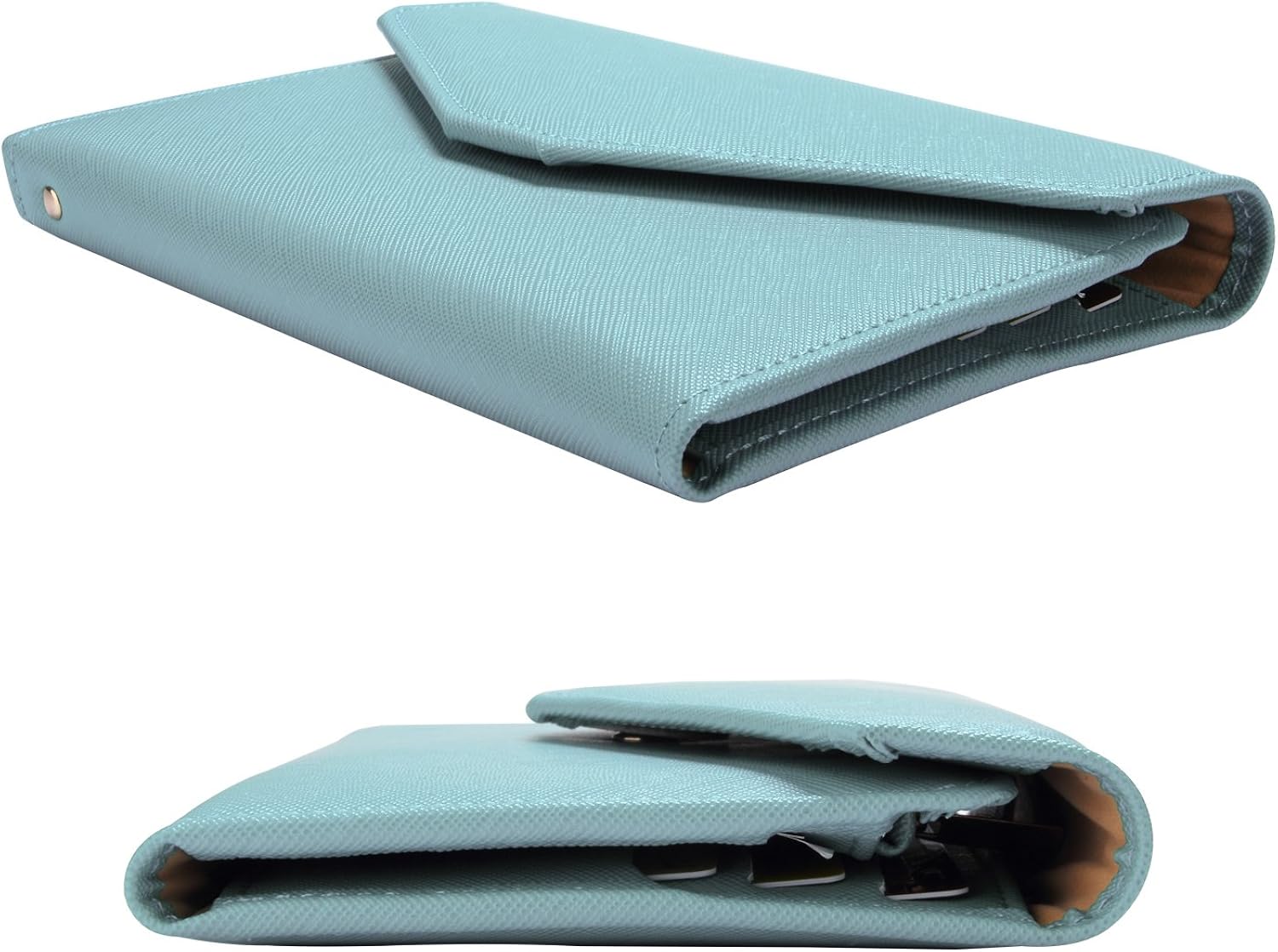  | Zoppen Multi-purpose Rfid Blocking Travel Passport Wallet (Ver.4) Tri-fold Document Organizer Holder, 23 Paradise Blue | Passport Wallets
